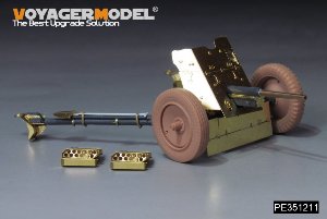 WWII German Krupp Protze kfz.69 w/37mm PaK35 36Anti-Tank Gun Upgrade Set (B ver include Gun Barrel,Gun Wheels)（For TAMIYA 35259） 19