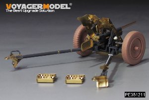 WWII German Krupp Protze kfz.69 w/37mm PaK35 36Anti-Tank Gun Upgrade Set (B ver include Gun Barrel,Gun Wheels)（For TAMIYA 35259） 20