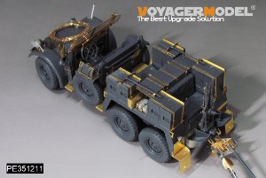 WWII German Krupp Protze kfz.69 w/37mm PaK35 36Anti-Tank Gun Upgrade Set (B ver include Gun Barrel,Gun Wheels)（For TAMIYA 35259） 31