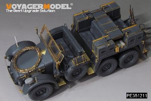 WWII German Krupp Protze kfz.69 w/37mm PaK35 36Anti-Tank Gun Upgrade Set (B ver include Gun Barrel,Gun Wheels)（For TAMIYA 35259） 33