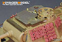 WWII German Panther A/G Pz.Rgt.26 Anti Aircraft Armors(For TAMIYA 32520) 3