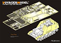 WWII German Sd.Kfz.165 Hummel Armor Plate/Fenders（For TAMIYA 35367）