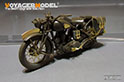 WWII British B.S.A M20 Military Motorcycle upgrade set(For TAMIYA 35316) 4