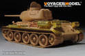WWII Russian T-34/85 No.174 Factory Production Basic（B ver include Gun Barrel）（For RFM5059|RFM5040|RFM5083|RFM5079） 4