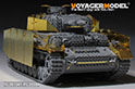 WWII German Pz.Kpfw.IV Ausf.F1（Late Production）Basic （B ver included Ammo）（For Border BT-003） 2