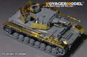 WWII German Pz.Kpfw.IV Ausf.F1（Late Production）Basic （B ver included Ammo）（For Border BT-003） 4