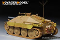 WWII German Sd.Kfz.138/2 Hetzer Tank Destroyer Late Version（B ver include Gun Barrel）(For ACADMY 13230/13277) 5