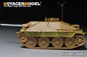 WWII German Sd.Kfz.138/2 Hetzer Tank Destroyer Late Version（B ver include Gun Barrel）(For ACADMY 13230/13277) 6