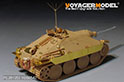 WWII German Sd.Kfz.138/2 Hetzer Tank Destroyer Late Version（B ver include Gun Barrel）(For ACADMY 13230/13277) 11