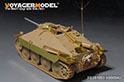 WWII German Sd.Kfz.138/2 Hetzer Tank Destroyer Late Version（B ver include Gun Barrel）(For ACADMY 13230/13277) 12
