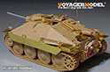 WWII German Sd.Kfz.138/2 Hetzer Tank Destroyer Late Version（B ver include Gun Barrel）(For ACADMY 13230/13277) 14