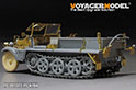 WWII German Sd.Kfz.10 Asuf.B Half Track Early Version（For DRAGON 6731/6630/6732） 2