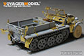 WWII German Sd.Kfz.10 Asuf.B Half Track Early Version（For DRAGON 6731/6630/6732） 5