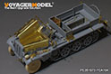 WWII German Sd.Kfz.10 Asuf.B Half Track Early Version（For DRAGON 6731/6630/6732） 8