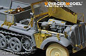 WWII German Sd.Kfz.10 Asuf.B Half Track Early Version（For DRAGON 6731/6630/6732） 16