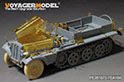 WWII German Sd.Kfz.10 Asuf.B Half Track Early Version（For DRAGON 6731/6630/6732） 17