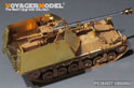 二战德国Sd.Kfz.135 黄鼠狼1型75毫米自行反坦克炮（洛林底盘）改造件（配 田宫 35370） 4