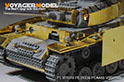 WWII German Pz.Kpfw.III Ausf.M basic（B ver include Gun Barrel）(For TAKOM 8002) 32