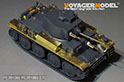 WWII German Pz.Kpfw.38(t) Ausf.E/F Fenders&Stowager bins Set（For TAMIYA 35369） 2