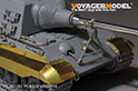 WWII German Sd.Kfz.186 Jagdtiger Porsche Production Basic（B ver include Gun Barrel）（For DRAGON 6051 6351 6493 6925） 7