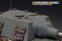 WWII German Sd.Kfz.186 Jagdtiger Porsche Production Basic（B ver include Gun Barrel）（For DRAGON 6051 6351 6493 6925） 8