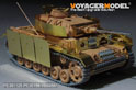 WWII German Pz.KPfw.III Ausf.J w/Side skirts basic（For RFM 5070） 2