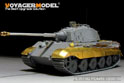 WWII German Sd.Kfz.182 King Tiger Schurzen（For DRAGON/ZVEZDA kit） 2