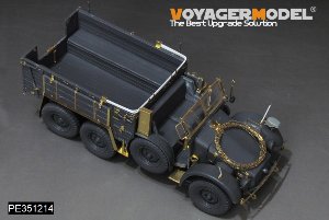 WWII German Krupp Protze kfz.70 Personal Carrier Upgrade Set（For  TAMIY A35317 35104） 3