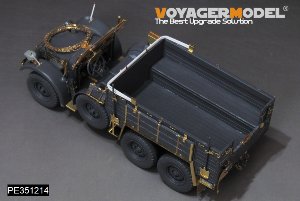 WWII German Krupp Protze kfz.70 Personal Carrier Upgrade Set（For  TAMIY A35317 35104） 5