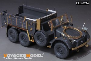 WWII German Krupp Protze kfz.70 Personal Carrier Upgrade Set（For  TAMIY A35317 35104） 12
