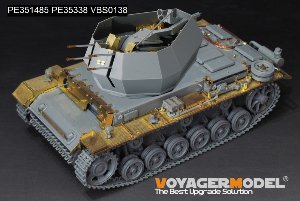 WWII German 2cm Flakvierling 38 auf Fahrgestell Pz.Kpfw.III Ausf.M  Basic Upgrade Set  ( included Damaged Road Wheels）(Dragon6778)