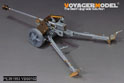 二战德军75mm PaK40/L46反坦克炮早期型改造件（配 MINIART 35394）(B版包含炮管) 9