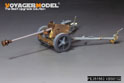 二战德军75mm PaK40/L46反坦克炮早期型改造件（配 MINIART 35394）(B版包含炮管) 16