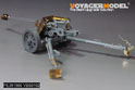 WWII German 75mm PaK40 L/46 Anti-Tank Gun Upgrade Set（Ver.B Gun barrel Include)（For BORDER BT-051） 4