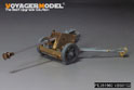 WWII German 75mm PaK40 L/46 Anti-Tank Gun Upgrade Set（Ver.B Gun barrel Include)（For BORDER BT-051） 5