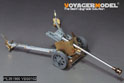 WWII German 75mm PaK40 L/46 Anti-Tank Gun Upgrade Set（Ver.B Gun barrel Include)（For BORDER BT-051） 7