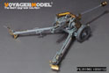 WWII German 75mm PaK40 L/46 Anti-Tank Gun Upgrade Set（Ver.B Gun barrel Include)（For BORDER BT-051） 8