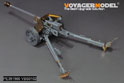 WWII German 75mm PaK40 L/46 Anti-Tank Gun Upgrade Set（Ver.B Gun barrel Include)（For BORDER BT-051） 9