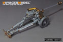 WWII German 75mm PaK40 L/46 Anti-Tank Gun Upgrade Set（Ver.B Gun barrel Include)（For BORDER BT-051） 12