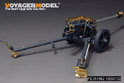 WWII German 75mm PaK40 L/46 Anti-Tank Gun Upgrade Set（Ver.B Gun barrel Include)（For TAMIYA 35047） 6