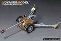 WWII German 75mm PaK40 L/46 Anti-Tank Gun Upgrade Set 2.0（For DRAGON 6249/6250/6433/6664）（Ver.B Gun barrel Include） 3