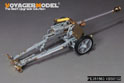 WWII German 75mm PaK40 L/46 Anti-Tank Gun Upgrade Set 2.0（For DRAGON 6249/6250/6433/6664）（Ver.B Gun barrel Include） 11