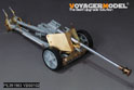 WWII German 75mm PaK40 L/46 Anti-Tank Gun Upgrade Set 2.0（For DRAGON 6249/6250/6433/6664）（Ver.B Gun barrel Include） 12