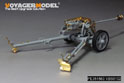 WWII German 75mm PaK40 L/46 Anti-Tank Gun Upgrade Set 2.0（For DRAGON 6249/6250/6433/6664）（Ver.B Gun barrel Include） 15