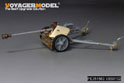 WWII German 75mm PaK40 L/46 Anti-Tank Gun Upgrade Set 2.0（For DRAGON 6249/6250/6433/6664）（Ver.B Gun barrel Include） 17