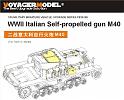 1/35 WWII Italian Self-propelled gun M40 (For TAMIYA 35294) 8
