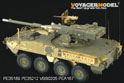 1/35 Modern US Army M1128 MGS Armor Plate (For AFV CLUB 35128) 4