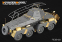 1/35 WWII German Sd.Kfz.232 8 ROD early version (For TAMIYA Kit) 4