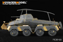 1/35 WWII German Sd.Kfz.232 8 ROD early version (For TAMIYA Kit) 6