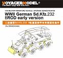 1/35 WWII German Sd.Kfz.232 8 ROD early version (For TAMIYA Kit) 8
